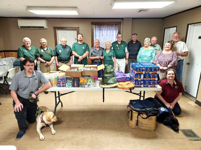 Lions' backpacks for students